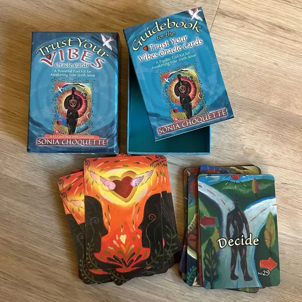Trust Your Vibes Oracle Cards by Sonia Choquette - Old Design